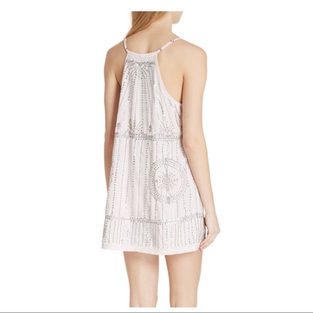 FREE PEOPLE EMBELLISHED SLIP DRESS - Picture 3 of 5
